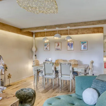 3 Pieces Avec Balcon, Cheminee Et Parking - A 400m Des Pistes Et Du Golf, Mont D'arbois - Fr-1-453-254 * Megève